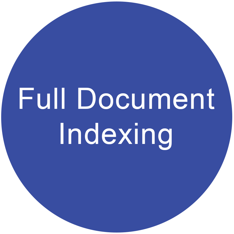 full document indexing