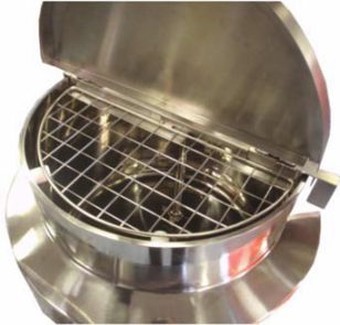 Jacketed Mixing Vessel access lid Jacketed Mixing Vessel access lid