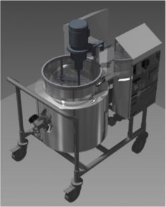 Jacketed Mixing Vessel typical