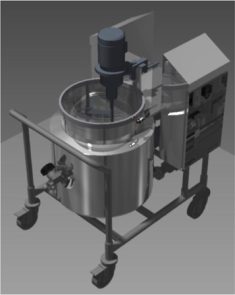 Jacketed Mixing Vessel typical Jacketed Mixing Vessel typical